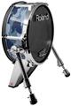 Skin Wrap works with Roland vDrum Shell KD-140 Kick Bass Drum WraptorCamo Digital Camo Navy (DRUM NOT INCLUDED)