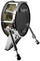 Skin Wrap works with Roland vDrum Shell KD-140 Kick Bass Drum WraptorCamo Digital Camo Timber (DRUM NOT INCLUDED)