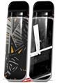 Skin Decal Wrap 2 Pack for Smok Novo v1 Baja 0023 Orange VAPE NOT INCLUDED