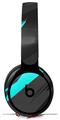 WraptorSkinz Skin Skin Decal Wrap works with Beats Solo Pro (Original) Headphones Jagged Camo Neon Teal Skin Only BEATS NOT INCLUDED
