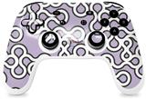 Skin Decal Wrap works with Original Google Stadia Controller Locknodes 03 Lavender Skin Only CONTROLLER NOT INCLUDED