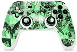 Skin Decal Wrap works with Original Google Stadia Controller Scene Kid Sketches Green Skin Only CONTROLLER NOT INCLUDED