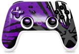 Skin Decal Wrap works with Original Google Stadia Controller Baja 0040 Purple Skin Only CONTROLLER NOT INCLUDED