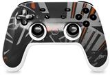 Skin Decal Wrap works with Original Google Stadia Controller Baja 0023 Orange Burnt Skin Only CONTROLLER NOT INCLUDED