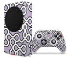 WraptorSkinz Skin Wrap compatible with the 2020 XBOX Series S Console and Controller Locknodes 03 Lavender (XBOX NOT INCLUDED)