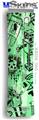 XBOX 360 Faceplate Skin - Scene Kid Sketches Green