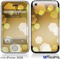 iPhone 3GS Skin - Bokeh Hex Yellow