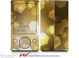 Bokeh Hex Yellow - Decal Style skin fits Zune 80/120GB  (ZUNE SOLD SEPARATELY)