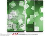 Bokeh Squared Green - Decal Style skin fits Zune 80/120GB  (ZUNE SOLD SEPARATELY)