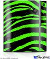 Sony PS3 Skin - Zebra Green