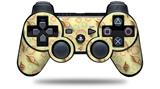 Sony PS3 Controller Decal Style Skin - Sea Shells 02 Yellow Sunshine (CONTROLLER NOT INCLUDED)