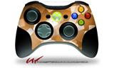 XBOX 360 Wireless Controller Decal Style Skin - Bokeh Squared Orange (CONTROLLER NOT INCLUDED)