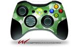 XBOX 360 Wireless Controller Decal Style Skin - Bokeh Squared Green (CONTROLLER NOT INCLUDED)