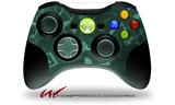 XBOX 360 Wireless Controller Decal Style Skin - Bokeh Music Seafoam Green (CONTROLLER NOT INCLUDED)