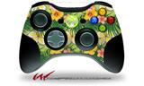 XBOX 360 Wireless Controller Decal Style Skin - Beach Flowers 02 Sage Green (CONTROLLER NOT INCLUDED)