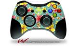 XBOX 360 Wireless Controller Decal Style Skin - Beach Flowers Seafoam Green (CONTROLLER NOT INCLUDED)