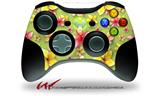 XBOX 360 Wireless Controller Decal Style Skin - Beach Flowers Sage Green (CONTROLLER NOT INCLUDED)