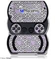 Locknodes 03 Lavender - Decal Style Skins (fits Sony PSPgo)