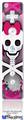 Wii Remote Controller Face ONLY Skin - Princess Skull Heart