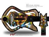 Software Bug Decal Style Skin - fits Warriors Of Rock Guitar Hero Guitar (GUITAR NOT INCLUDED)