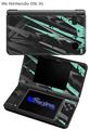 Baja 0014 Seafoam Green - Decal Style Skin fits Nintendo DSi XL (DSi SOLD SEPARATELY)