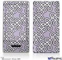 Zune HD Skin - Locknodes 03 Lavender
