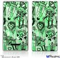 Zune HD Skin - Scene Kid Sketches Green