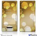 Zune HD Skin - Bokeh Hex Yellow