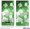 Zune HD Skin - Bokeh Squared Green