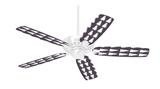 Winter Trees Purple - Ceiling Fan Skin Kit fits most 42 inch fans (FAN and BLADES SOLD SEPARATELY)