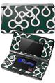Locknodes 03 Hunter Green - Decal Style Skin fits Nintendo 3DS (3DS SOLD SEPARATELY)