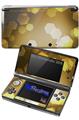 Bokeh Hex Yellow - Decal Style Skin fits Nintendo 3DS (3DS SOLD SEPARATELY)