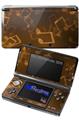 Bokeh Music Orange - Decal Style Skin fits Nintendo 3DS (3DS SOLD SEPARATELY)