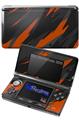 Jagged Camo Burnt Orange - Decal Style Skin fits Nintendo 3DS (3DS SOLD SEPARATELY)
