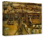 Gallery Wrapped 11x14x1.5  Canvas Art - Vincent Van Gogh Workshop