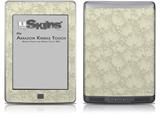 Flowers Pattern 11 - Decal Style Skin (fits Amazon Kindle Touch Skin)