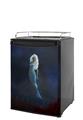 Kegerator Skin - Kathy Gold - Blood Flowers (fits medium sized dorm fridge and kegerators)