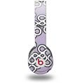 WraptorSkinz Skin Decal Wrap compatible with Beats Solo HD (Original) Locknodes 03 Lavender (HEADPHONES NOT INCLUDED)