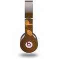 WraptorSkinz Skin Decal Wrap compatible with Beats Solo HD (Original) Bokeh Music Orange (HEADPHONES NOT INCLUDED)
