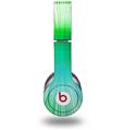 WraptorSkinz Skin Decal Wrap compatible with Beats Solo HD (Original) Bent Light Greenish (HEADPHONES NOT INCLUDED)