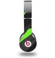 WraptorSkinz Skin Decal Wrap compatible with Beats Solo HD (Original) Jagged Camo Neon Green (HEADPHONES NOT INCLUDED)