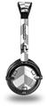 Chevrons Gray And Charcoal Decal Style Skin fits Skullcandy Lowrider Headphones (HEADPHONES  SOLD SEPARATELY)