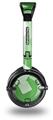 Bokeh Squared Green Decal Style Skin fits Skullcandy Lowrider Headphones (HEADPHONES  SOLD SEPARATELY)