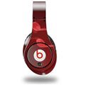 WraptorSkinz Skin Decal Wrap compatible with Beats Studio (Original) Headphones Bokeh Music Red Skin Only (HEADPHONES NOT INCLUDED)