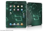 iPad Skin - Bokeh Music Seafoam Green (fits iPad2 and iPad3)