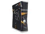 Baja 0023 Orange Decal Style Skin for XBOX 360 Slim Vertical