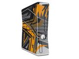 Baja 0032 Orange Decal Style Skin for XBOX 360 Slim Vertical