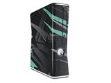 Baja 0014 Seafoam Green Decal Style Skin for XBOX 360 Slim Vertical