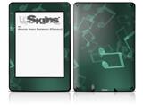 Bokeh Music Seafoam Green - Decal Style Skin fits Amazon Kindle Paperwhite (Original)