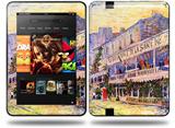 Vincent Van Gogh The Restaurant De La Siren In Asni�res Decal Style Skin fits Amazon Kindle Fire HD 8.9 inch